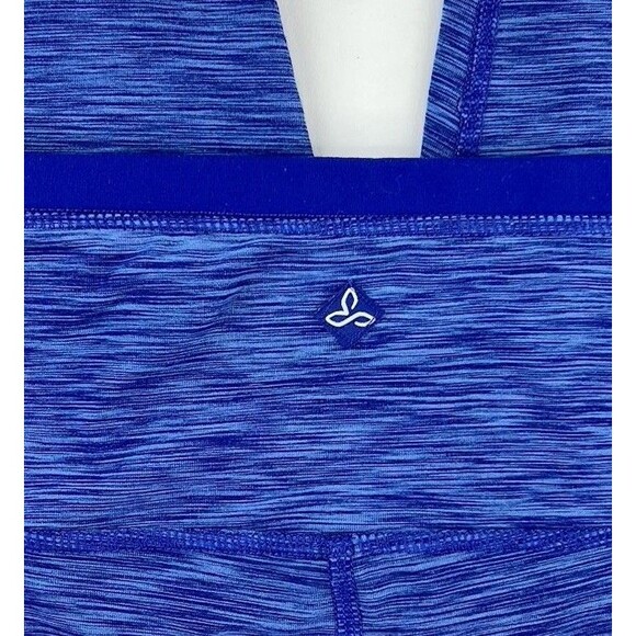 Prana Womens Sz M Blue Violet Tori Capri Cropped Leggings Performance Knit 21" - Picture 5 of 9